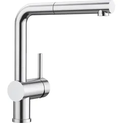 Blanco LINUS-S Küchenarmatur 526242 ausziehbar, PVD steel