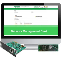 APC Single Phase Easy UPS Network Management Card - 3 Year Standard, USV Zubehör