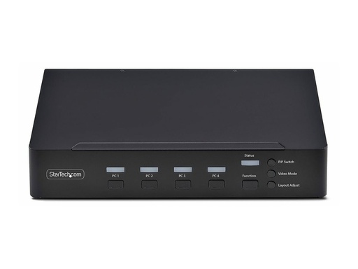 StarTech.com Startech - KVM-/Audio-/USB-Switch - 4 x KVM/Audio/USB (P4AD122M-KVM-SWITCH)