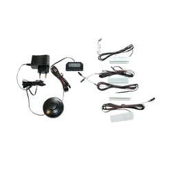 LED-Beleuchtung  4er Set   , Maße (cm): B: 11 H: 5 T: 27.0