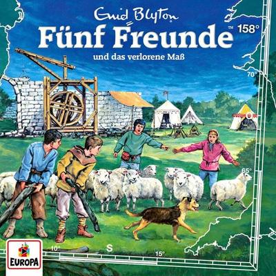 Fünf Freunde 158: und das verlorene Maß - Enid Blyton, CD, 0196588446924