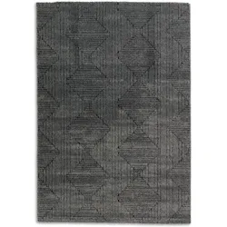 SCHÖNER WOHNEN-Kollektion Design-Teppich Pure Design 133 x 190 cm Polypropylen Grau Anthrazit