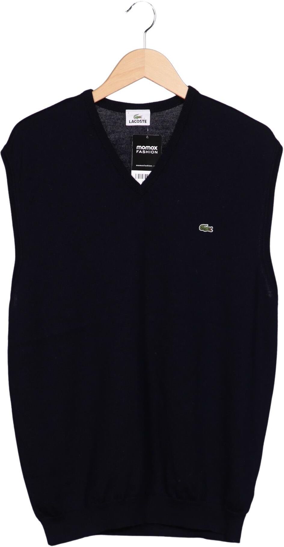 Lacoste Herren Pullover, Marineblau, Gr. XXL (Lacoste 7), Schurwolle - Second Hand