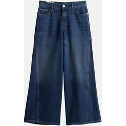 Wide-Leg Jeans Meddy loosy Blau 36/28