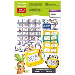 Lisciani Lernspiel Giochi Zahlen (Französisch, Spanisch)