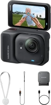 Insta360 GO Ultra Standard Bundle Midnight Black