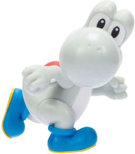 Jakks Pacific Super Mario 6,5CM Figure-Yoshi Wit (Diversen) Nieuw