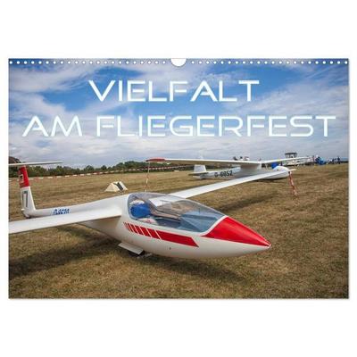 Vielfalt am Fliegerfest (Wandkalender 2027 DIN A3 quer), CALVENDO Monatskalender