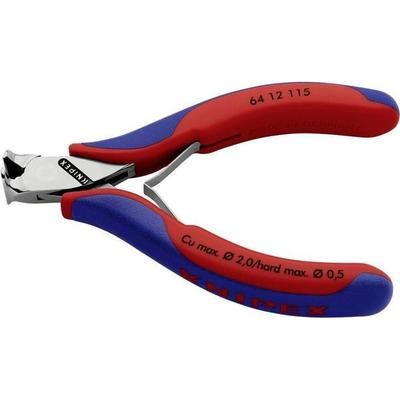 Knipex 64 12 115 Elektrotechnik und Feinwerktechnik Vornschneider mit Facette 115 mm