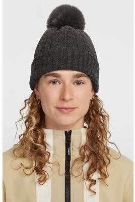O'Neill s Nora Beanie in Raven, Acrylic/Elastane/Polyester