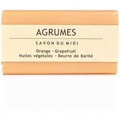 Savon du Midi Agrumes Karité-Seife (Orange-Grapefruit)