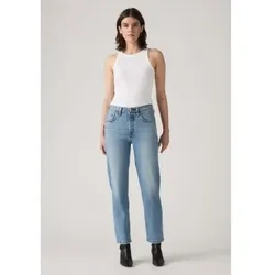Levi's für Damen. 36200-0391 Jeans 501 Crop blau (27/26), Lässig, Baumwolle, Denim