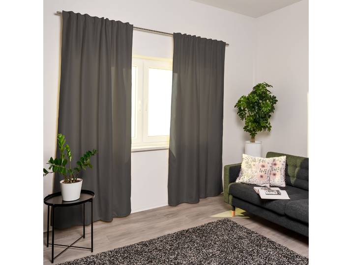 Home Wohnideen PELLU Thermo-Vorhang mit Kombiband blickdicht,
