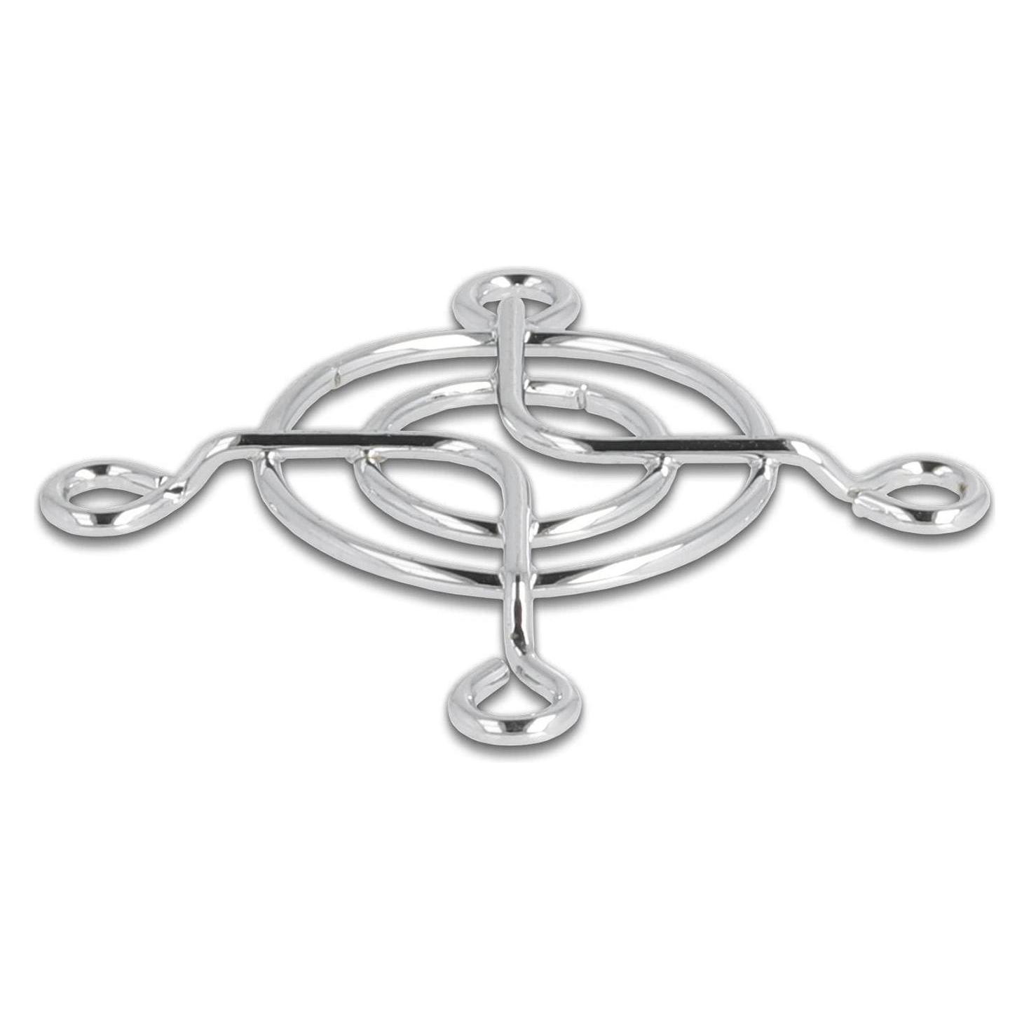 Delock Lüftergitter 40 x 40 mm silber (67304)
