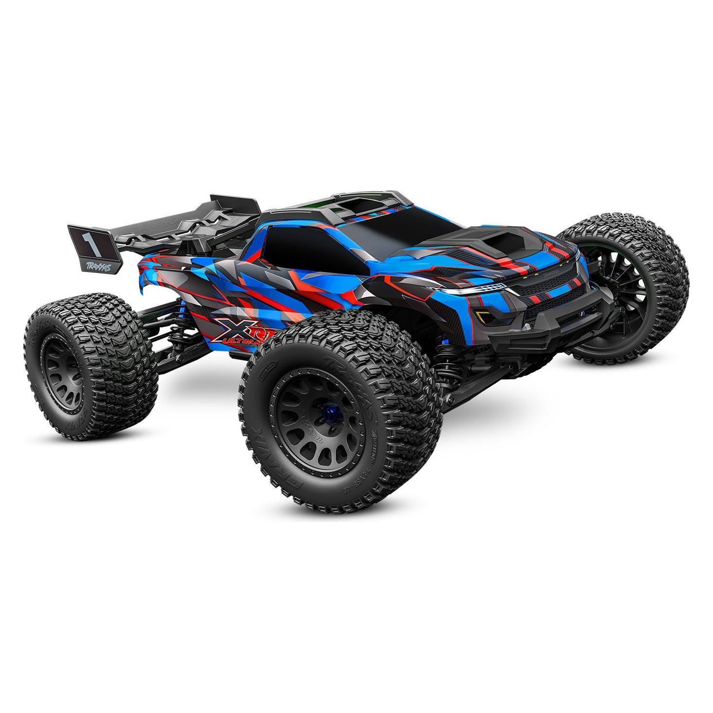 Traxxas XRT ULTIMATE 4x4 VXL blauX 1/7 Stadium-Truck Brushless, ohne Akku und Ladegerät (RTR Ready-to-Run) (TRX78097-4-BLUEX)