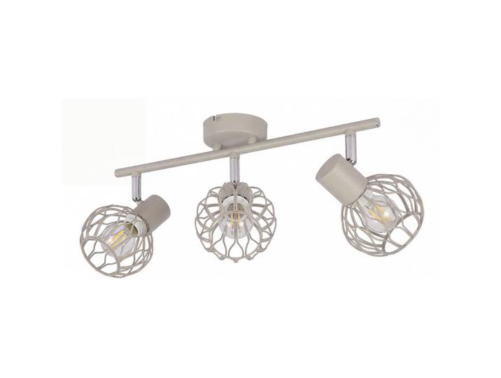 ZMH Deckenstrahler Jyxvin 41/10/18 cm, Grau, Metall, Mode, E14, 10x18x41 cm, Lampen & Leuchten, Innenbeleuchtung, Deckenleuchten, Deckenleuchten