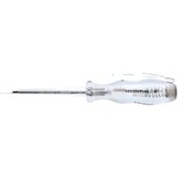 Red Phasenprüfer 105-250Volt, Schlitz 3mm, Schraubendreher transparent