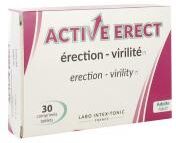 Labo Intex-Tonic Comprimés LaboXpert Viril-Force Érection Active 30 Unités - Boîte 30 comprimés