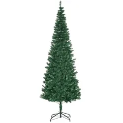 WEIHNACHTSBAUM Christbaum Kunsttanne Tannenbaum mit Beere Metallfuß PET