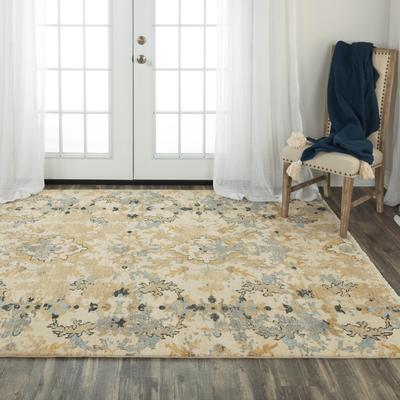 Alora Decor Abby Classic Neutral Hand-spun Wool Area Rug
