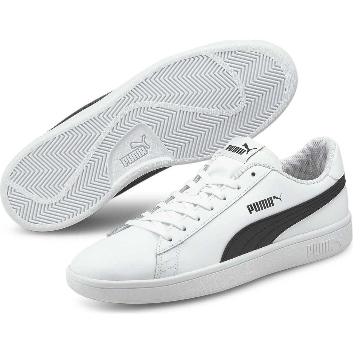 Puma Smash v2 L puma white-puma black (01) 4.5 365215-01-4.5