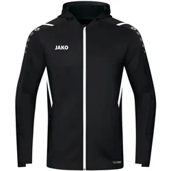 JAKO Challenge Trainingsjacke mit Kapuze schwarz/weiß 4XL