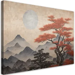 WANDBILD berglandschaft