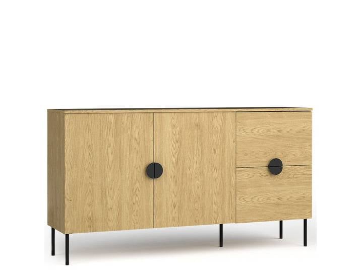 Commode de chambre armoire VIDIS Beige 160 x 40 x 88