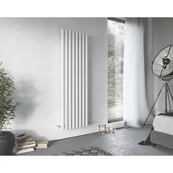 XIMAX Röhrenheizkörper, Raumheizkörper Erupto, in Weiss - 1800x435x90 mm, 1224 Watt