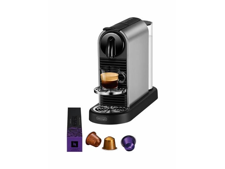 Nespresso CitiZ Platinum Kaffeemaschine von De Longhi Aluminium'