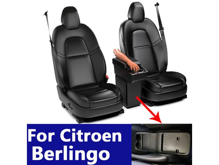 Boîte d'accoudoir pour Citroën Berlingo, boîte d'accoudoir pour Peugeot Partner Tepee, boîte de rangement dédiée pour voiture, accessoires de voiture
