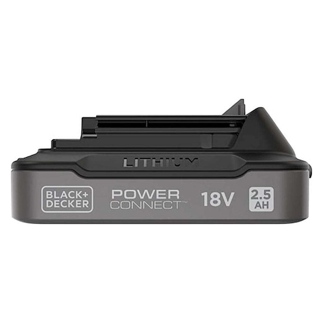 Black & Decker 18V/2,5Ah POWERCONNECT Li-Ion Akku (18 V) (BDL2518S-XJ)