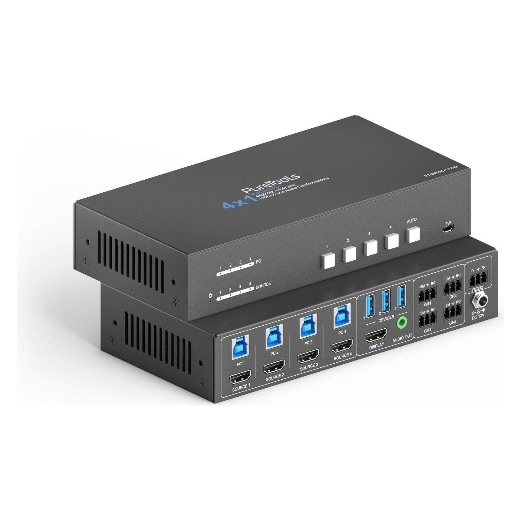 Purelink Switcher PT-SW-HD41USB HDMI (PT-SW-HD41USB)