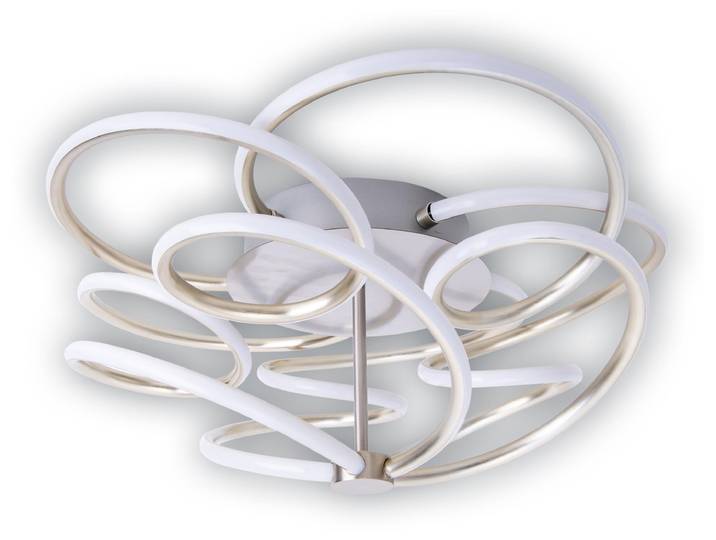 Plafonnier LED\, métal\, variateur à 3 niveaux\, D 57 cm