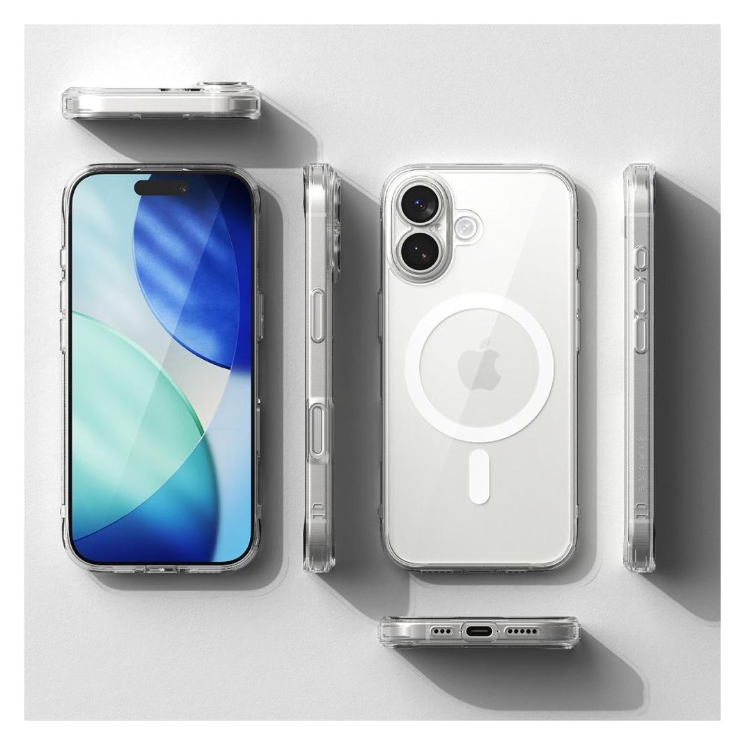 Ringke Fusion Magnetic MagSafe Case für iPhone 17 - Transparent (Apple iPhone 17) (199844)