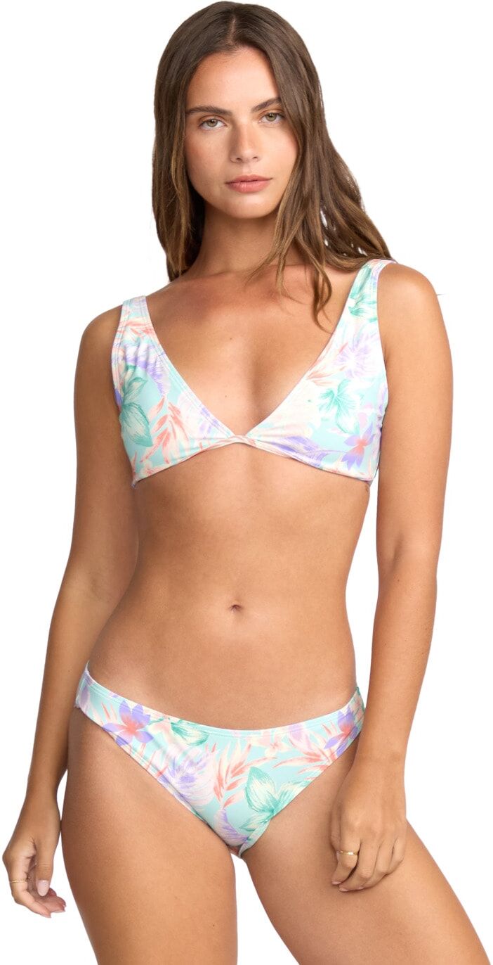 Bade-Shirt BILLABONG "Wave Haze", Damen, Gr. XS, blau, Obermaterial:78% Nylon 22% Elasthan., Bikini-Oberteile Bade-Shirt blau XS