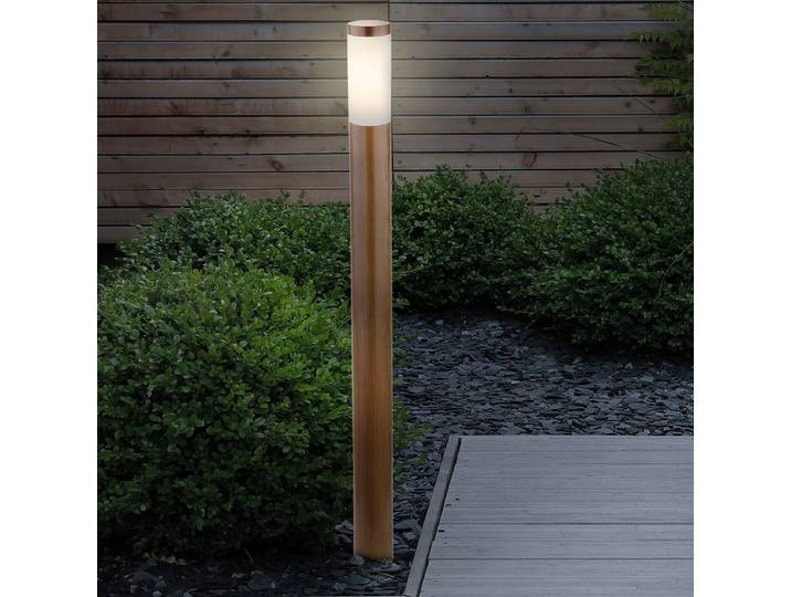 Wegeleuchte Boston Typ B Ø 13cm Braun/Weiß