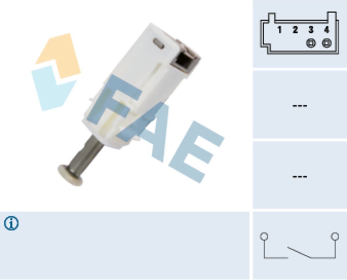 Schalter, Kupplungsbetätigung FAE 24791