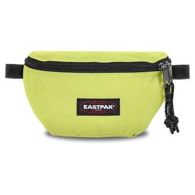 Bauchtasche EASTPAK "SPRINGER", Damen, Gr. B/H/T: 23cm x 16,5cm x 8,5cm, gelb, Textil, unifarben, Taschen, Unisex Gürteltasche, Minibag mit Reißverschluss und Logo-Aufnäher