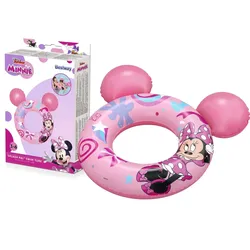 Schwimmring mit Minnie-Maus-Ohren 74 cm x 76 cm Bestway 9102N