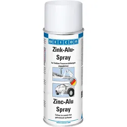 WEICON 11002400 - Zink-Alu-Spray, Korrosionsschutz, 400 ml