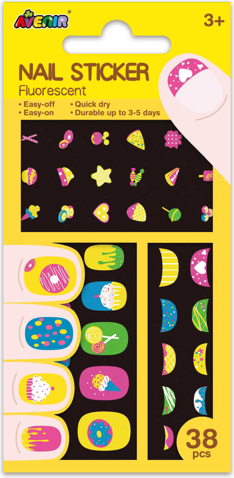 Avenir Nagelstickers Koekje