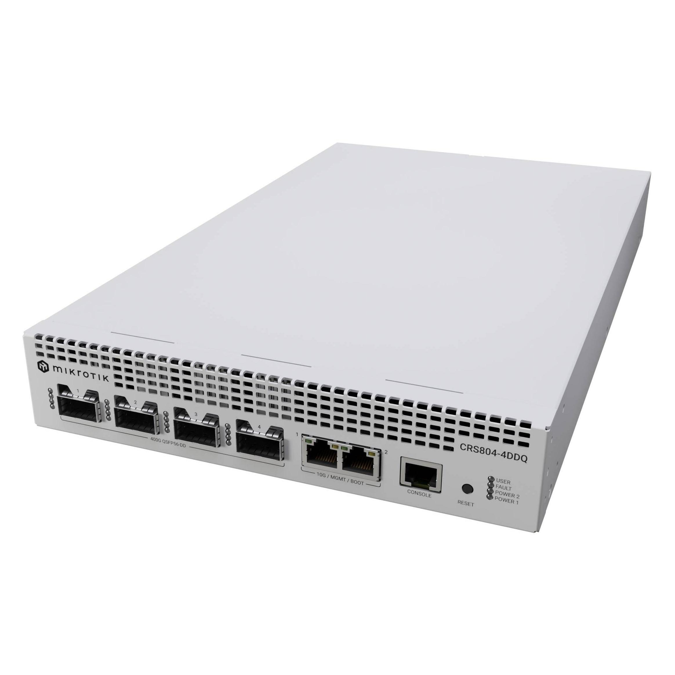 MikroTik CRS804-4DDQ-hRM (6 Ports) (CRS804-4DDQ-hRM)
