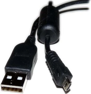 PremiumCord USB-2.0 Verbindungskabel Mikro-AB 5 m schwarz
