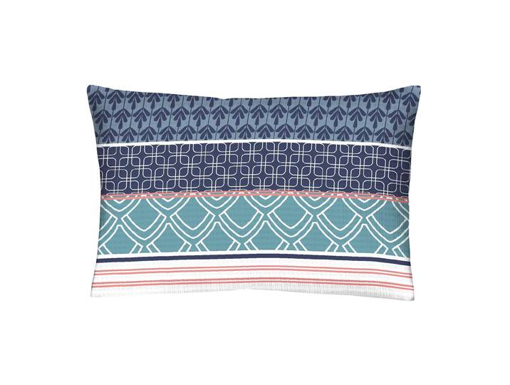 Kissenbezug HOME FASHION Home Fashion Kopfkissenbezug Seesucker Ramone , mehrfarbig, B/L: 50cm x 70cm, Kissenbezüge, Kissenbezug