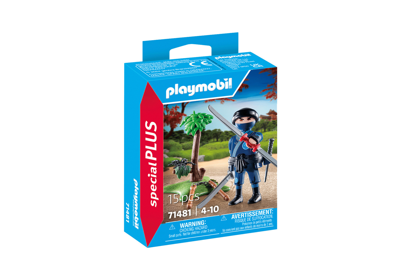 Playmobil 71481 specialPLUS Ninja met uitrusting constructiespeelgoed