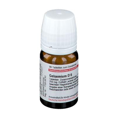 Gelsemium D 6 Tabletten 80 St