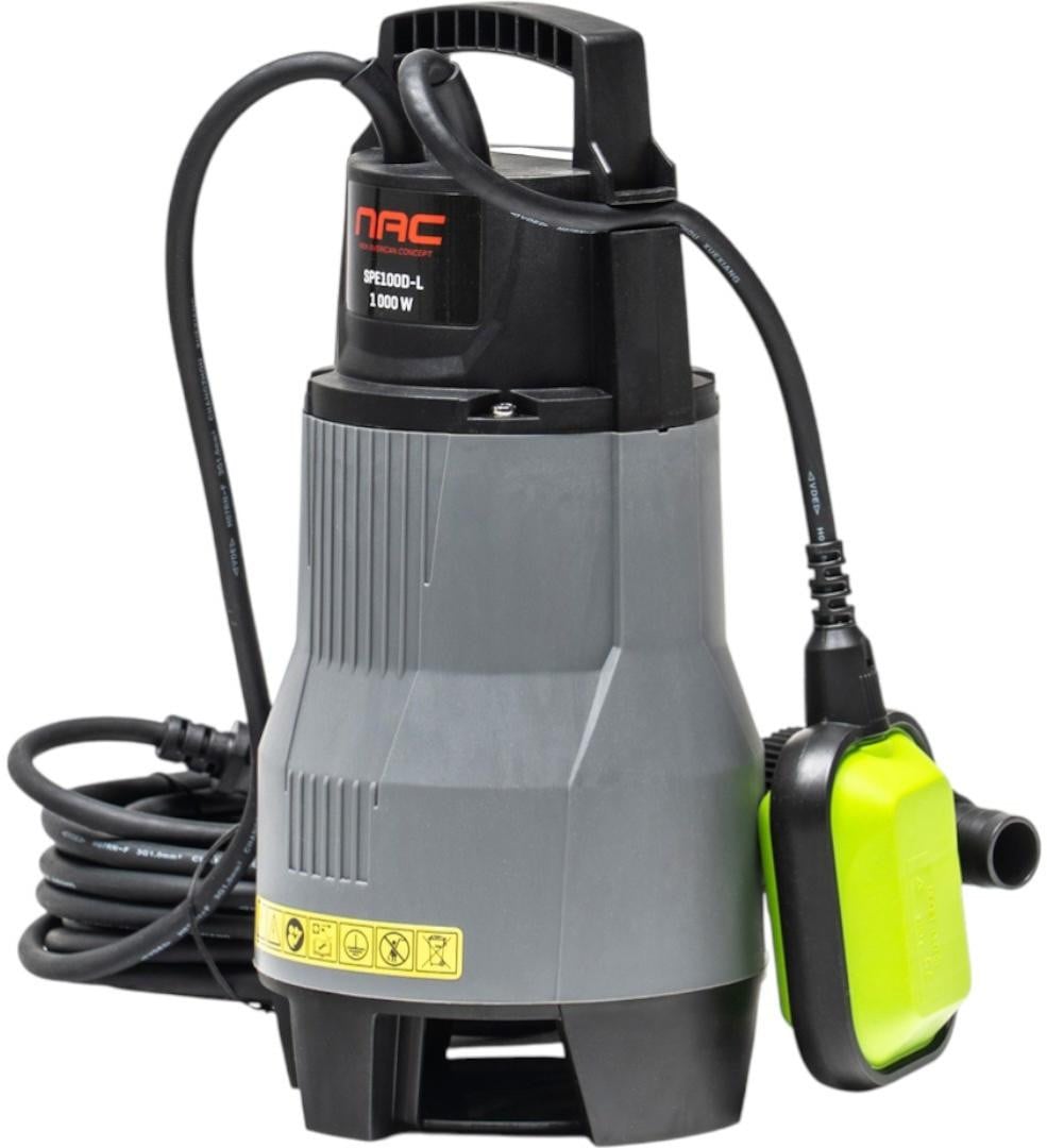 NAC SPE100D-L dompelpomp voor vuilwater