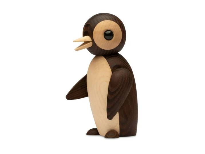 Spring Copenhagen Décoration Frost Pingouin 12,5 cm Marron