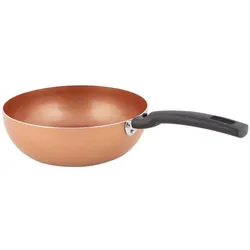 Bo-Camp - Industrial - Wokpan - Tellefson - Inductie -  Ø26 cm, Pfanne + Kochtopf, Bronze